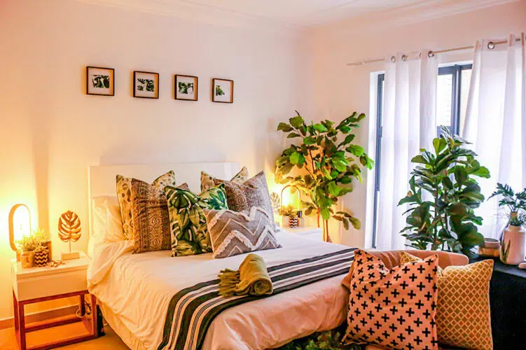 Chambre d'enfant réorganisée