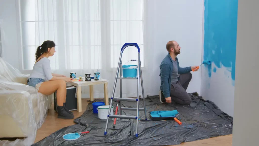 travaux dans un appartement à Angers