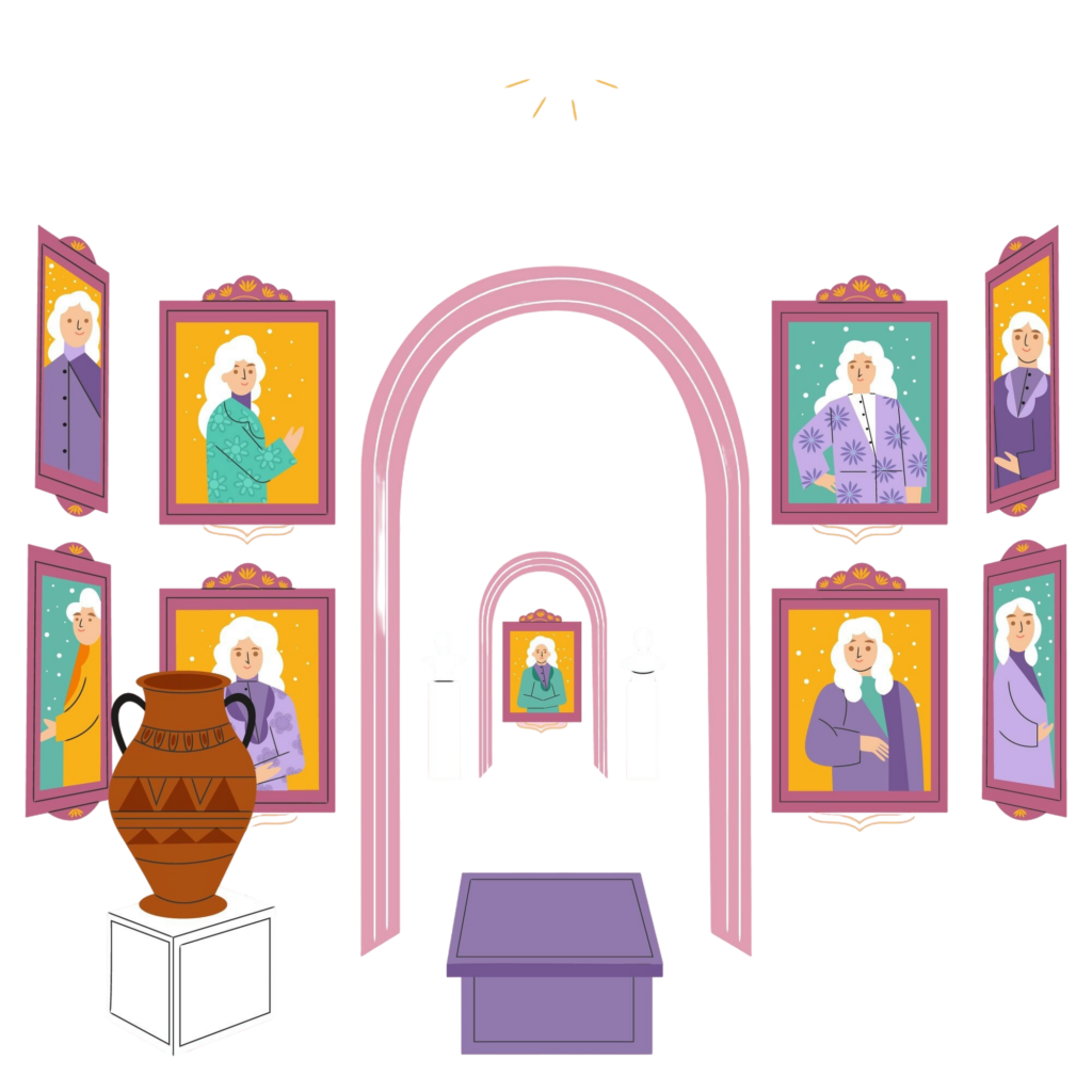 Illustration d'un musée